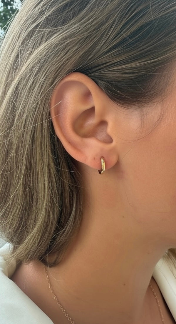 9ct Gold Hoop Earrings